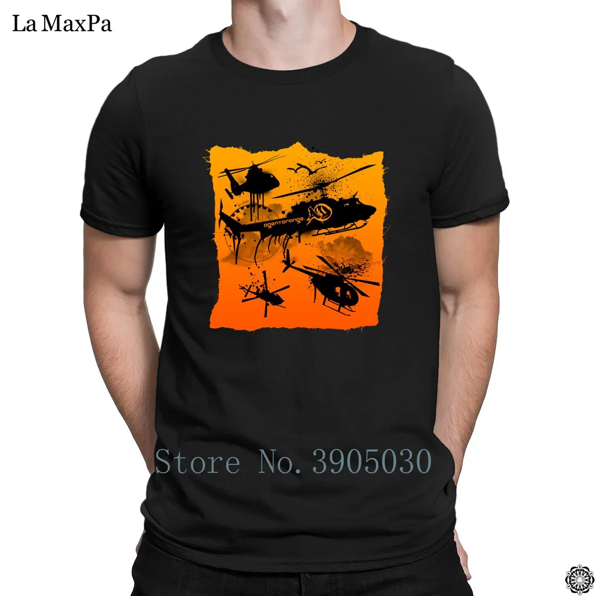 Дизайнер Новый стильный Для мужчин футболка Черная вертолеты Для мужчин футболка 2018 футболка для Для мужчин s Винтаж хлопок простая