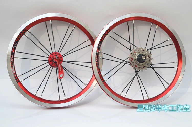 Flash Deal Litepro 14/16inch Folding Bicycle 412 Wheelset Outer 3 Shift Wheel Set Three Speed Bike Wheels 1 Flash Deal Litepro 14/16inch Folding Bicycle 412 Wheelset Outer 3 Shift Wheel Set Three Speed Bike Wheels 1