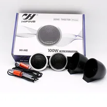 Haut-parleur pour voiture, 100W, haut-parleur en forme de dôme, triple tête, musique stéréo modifiée, haute qualité