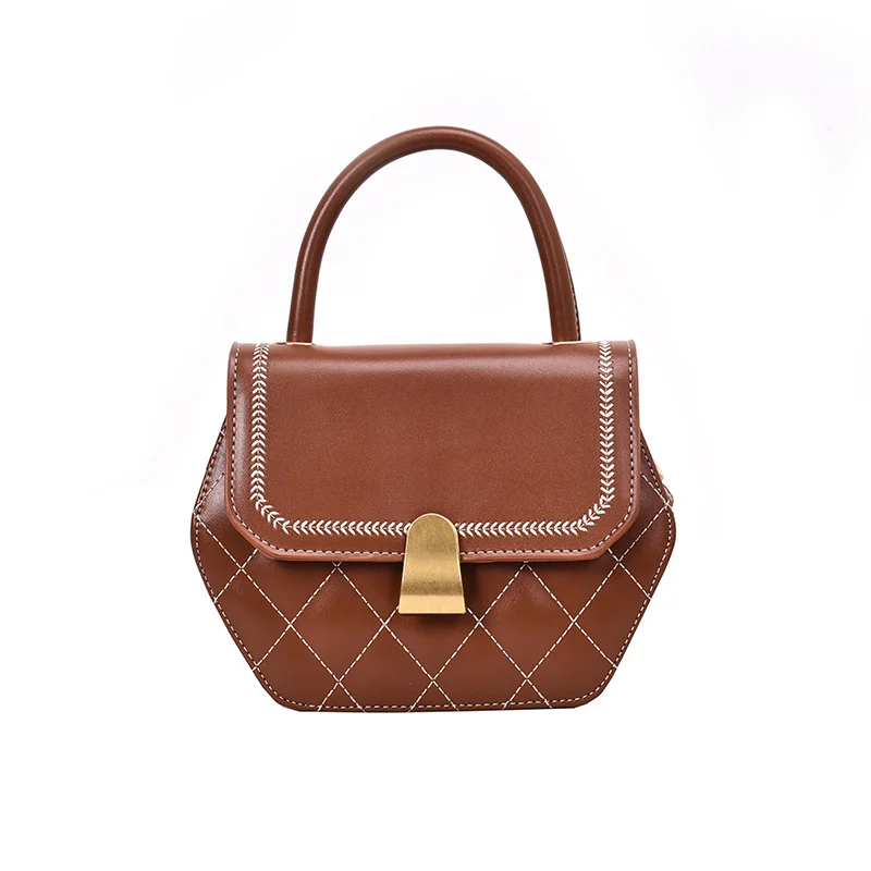 

Women Small Bag Fashion Style Luxury Leather Diamond Lattice Shoulder Messenger Bag Lady Crossbody Chains Mini Bags 2019 New