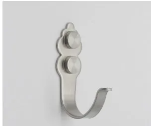 Нержавеющая сталь принадлежности для ванной комнаты крючок; одинарный крючок на стене висит за дверью