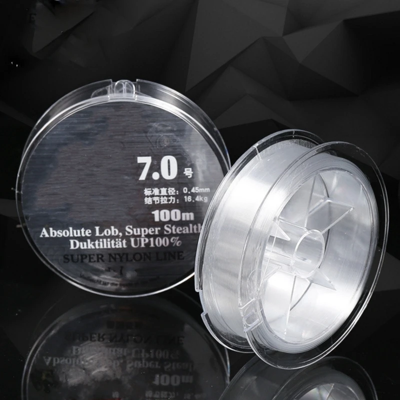

Fishing Line 0.20mm-0.60mm Fluorocarbon Fishing Line 100m 10KG-41KG Carbon Fiber for Carp Fishing