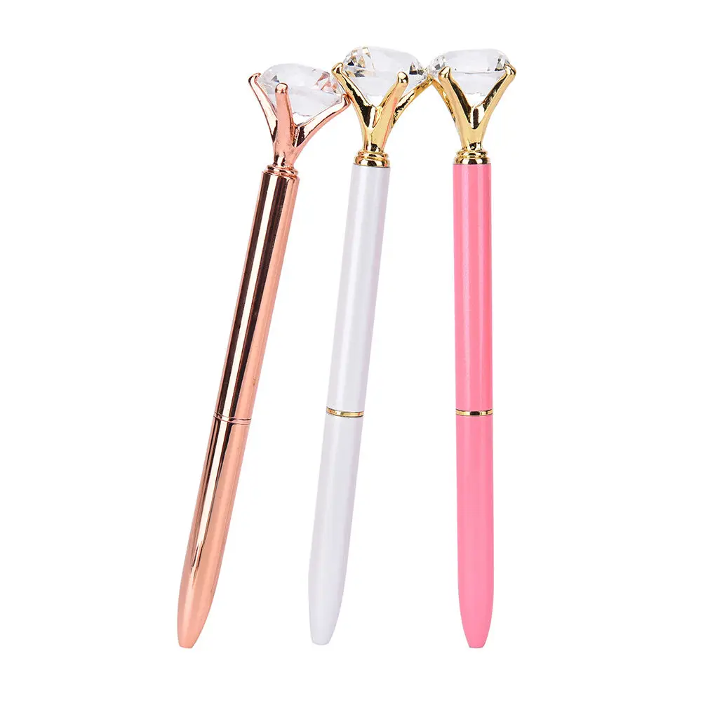 Buy Mini 1.0mm Metal Ballpoint Pen Diamond Crystal
