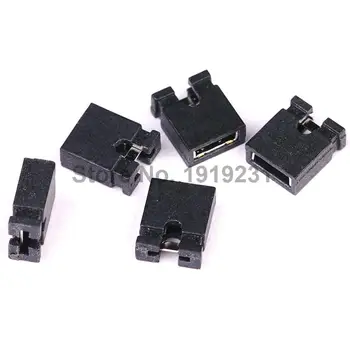 

200PCS 2.54mm Standard Circuit Board Jumper Cap Shunts Short Circuit Cap New