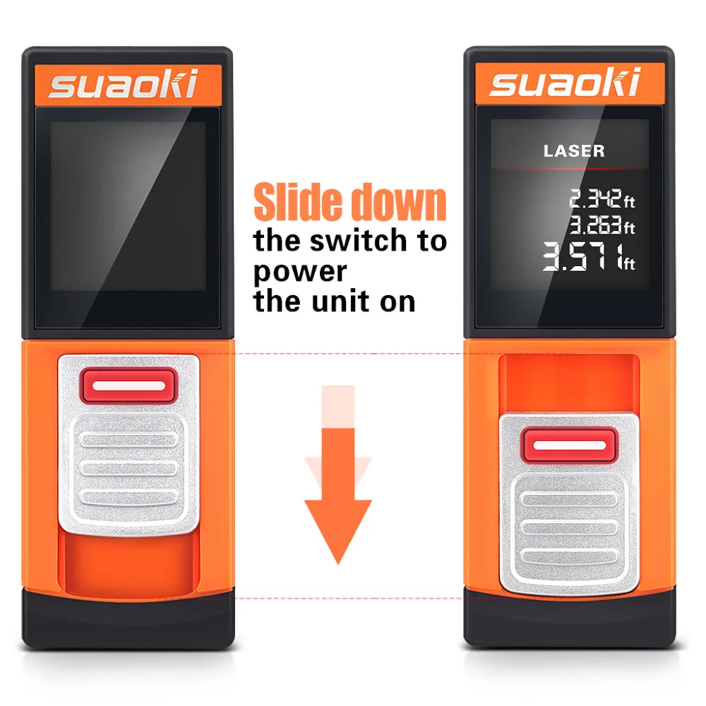 New Suaoki D5 Laser Measure 20 Meter Laser Distance Meter Suaoki Measurement