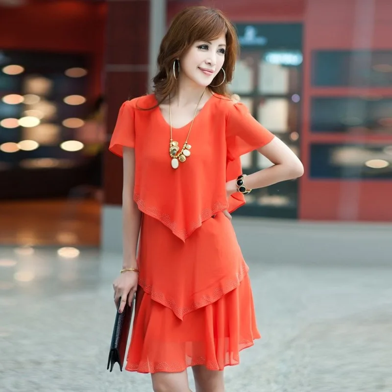 Женское шифоновое платье черное или синее для вечерние модель 2020 5XL|dress chiffon|5xl