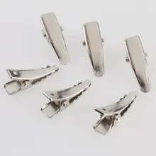 2017 NEW 50pcs Mini Single Prong Alligator Hair Clips w/ Teeth