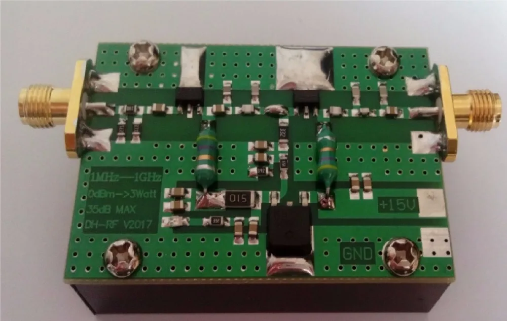 1pcs 1 700MHZ 3.2W mplifier HF VHF UHF FM transmit broadband RF power