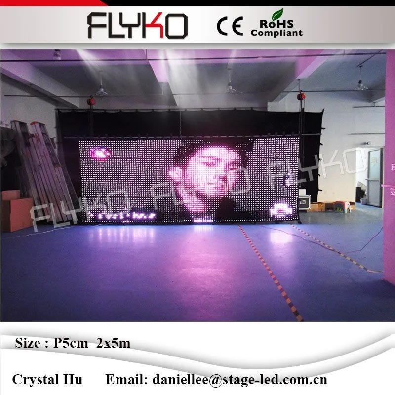 LED video curtain26323