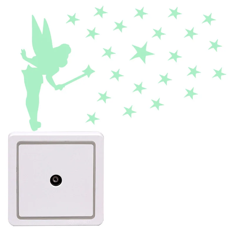 Decorate Diy Glow angel star art wall sticker decoration Decals mural painting Removable Decor Wallpaper LF-73 Decorate Diy Glow angel star art wall sticker decoration Decals mural painting Removable Decor Wallpaper LF-73