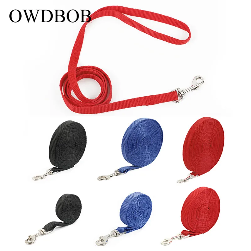

OWDBOB Pet Dog Leash Leading Strap Belt for Dogs 1.5M 1.8M 3M 4.5M 6M 7M Walking Training Leash Cats Dogs Harness Collar Leash