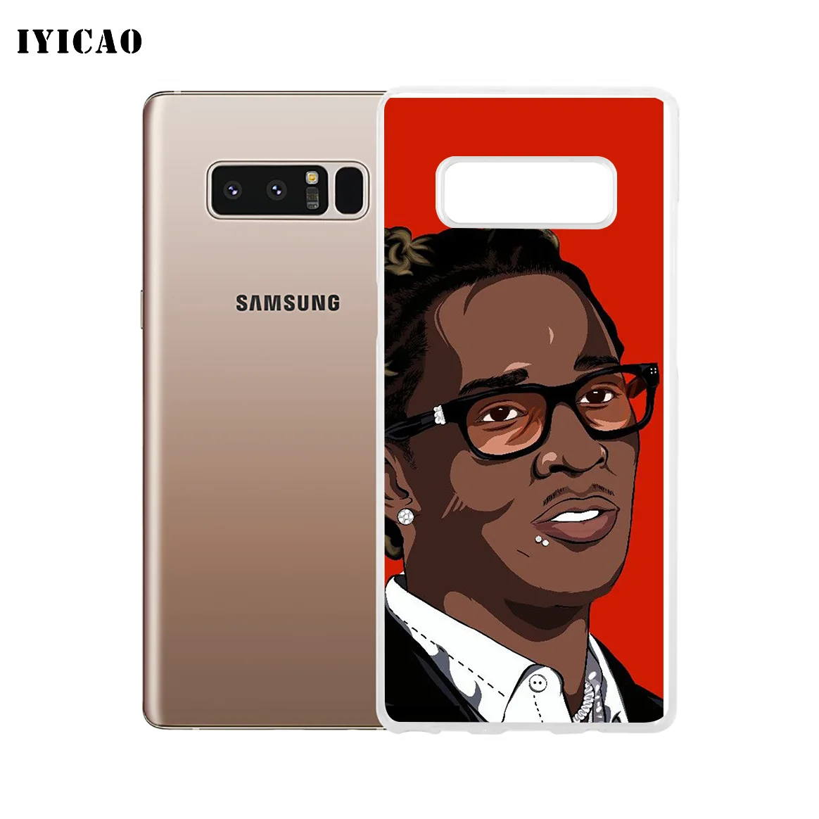 IYICAO Young Thug Рэппер Мягкий силиконовый чехол для телефона Samsung A5 A6 Plus A7 A8 A9 J3 J5 J7 Note 8 9