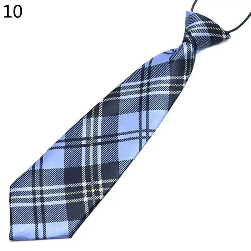 Fashion Boys Girls Kindergarten School Uniforms Children's Ties Striped Plaid Necktie
