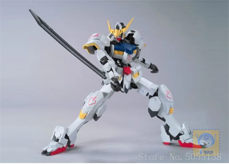 Bandai Gundam модели в наличии на складе в сборе 01886 ТВ 01 1/100 Barbatos робот Гандам Рисунок Аниме Драконий жемчуг игрушки Рисунок подарок