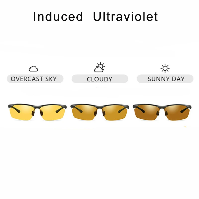 MLLSE новые Брендовые очки Ночного Видения Водители мужские высококачественные очки светящиеся очки для вождения защитные шестерни мужские солнцезащитные очки