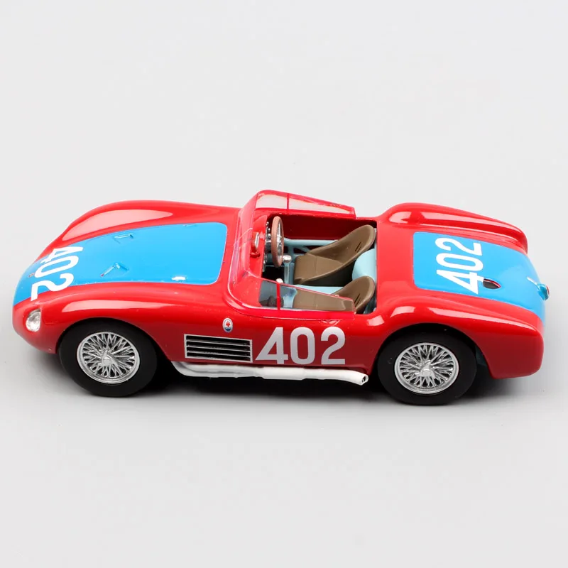 Детский 1:43 Масштаб LEO № 402 Tipo 53 150S Mille Miglia 1957 Michel спортивный старый металлический автомобиль литье металла Гоночная машина модель игрушки