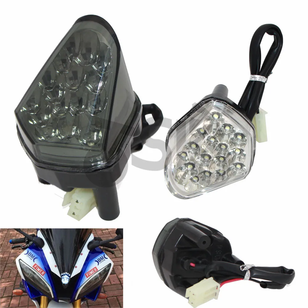 Ремонт для YAMAHA R6 2006 2007, головной светильник, противотуманная фара, передний головной светильник светодиодный