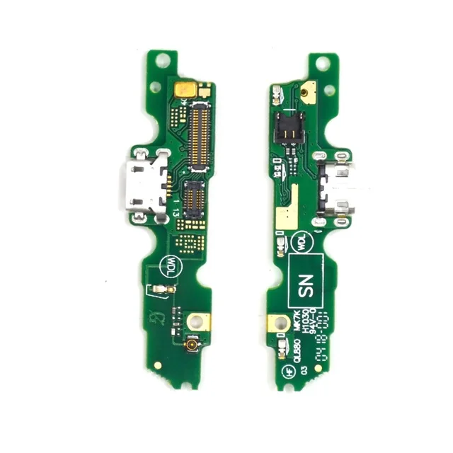 10 шт./партия, для Motorola Moto G5 XT1672 XT1676 USB разъем для зарядки порт разъем док-станция гибкий кабель маленькая плата зарядного устройства