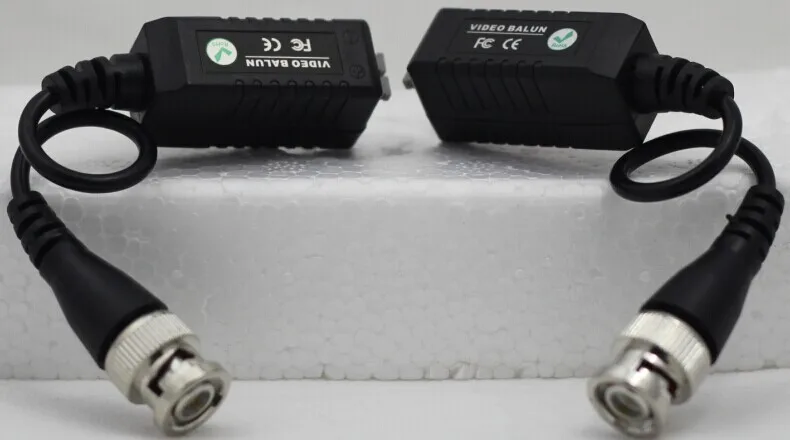 Good хорошее качество витой BNC разъем для видеонаблюдения пассивные трансиверы защита от молнии и анти-помехи 10 пар/лот