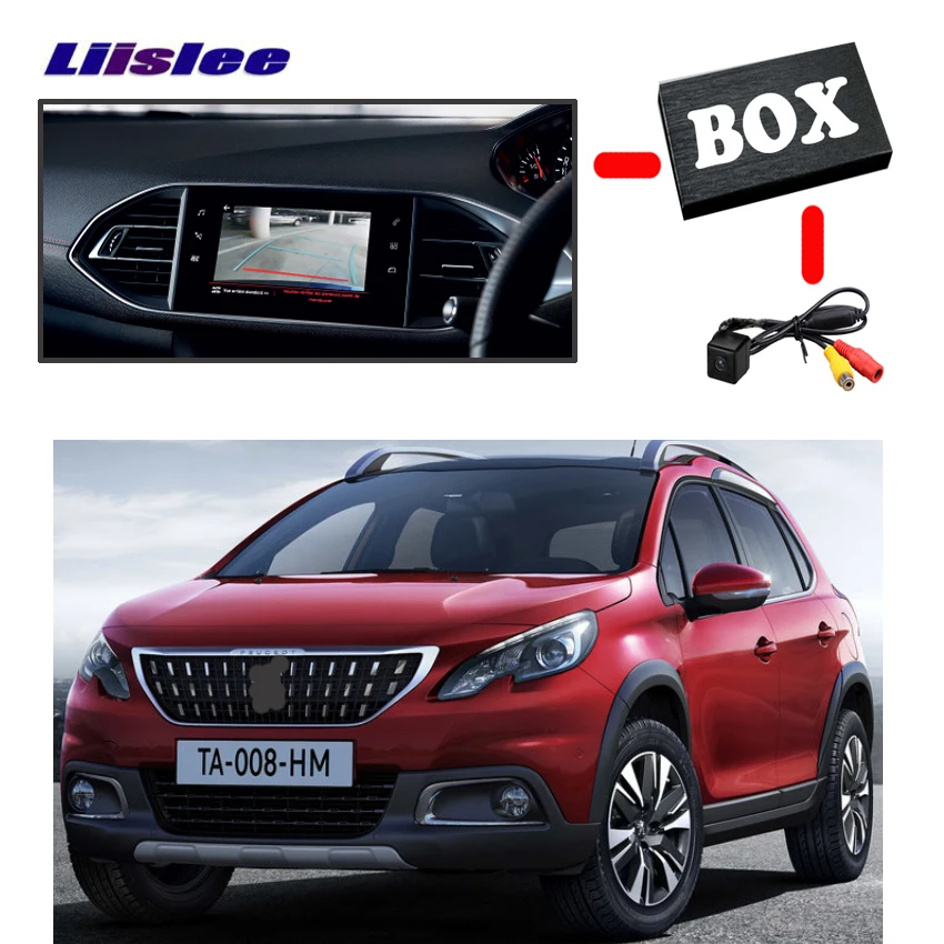

Liislee For Peugeot 308 4008 5008 T9 Display Upgrade 2017-2018 Rear Backup Camera Interface Kit Reverse Camera Interface