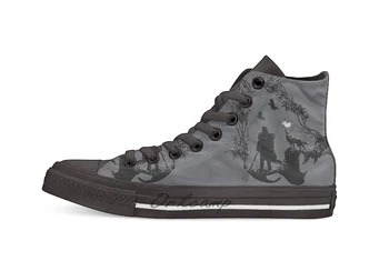 

Lone Wolf Casual High Top Canvas shoes sneakers For Drop shipping