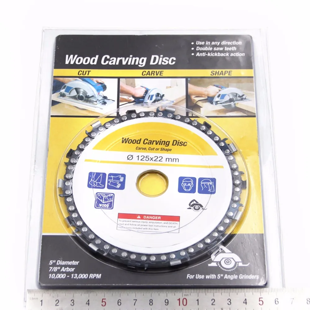 5 Inch 14 Tooth Grinder Chainsaw Disc for Cutting Wood Saw Blade Chain Circular 125*22mm New 5 Inch 14 Tooth Grinder Chainsaw Disc for Cutting Wood Saw Blade Chain Circular 125*22mm New