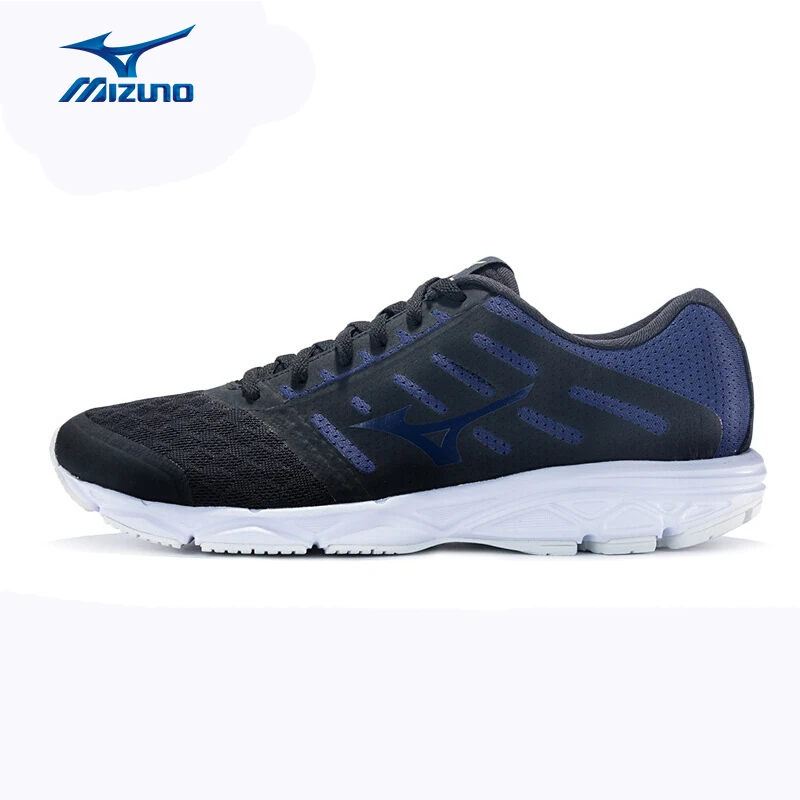 

MIZUNO Men EZRUN Lightweight Comfortable Breathable Wear Men's Running Shoes J1GE183829 Black Blue XYP832