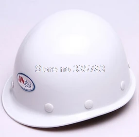 Высокое качество, защитный шлем из стекловолокна, 5 цветов, casco de seguridad Y, класс китайских стандартов, шлемы, жесткая шляпа - Цвет: Белый