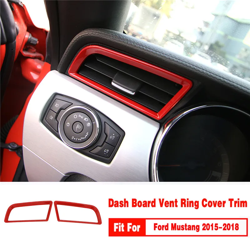 Interruptor de piezas interiores + interruptor/Panel GPS + altavoz/anillo de ventilación + motor/funda de botón de ajuste de asiento para Ford Mustang 2015, 2016, 2017, 2018 Interruptor de piezas interiores + interruptor/Panel GPS + altavoz/anillo de ventilación + motor/funda de botón de ajuste de asiento para Ford Mustang 2015, 2016, 2017, 2018