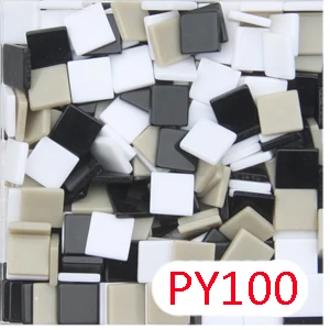 200 шт 1 см Акриловая Мозаика DIY - Цвет: PY100