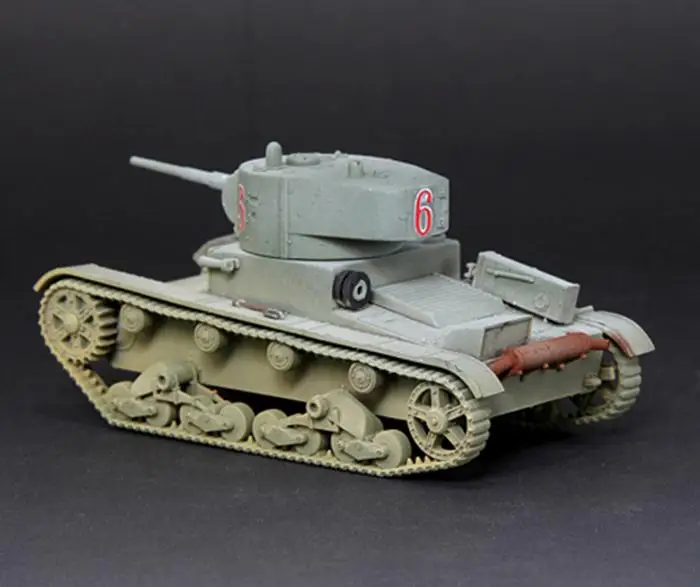 Зимняя камуфляжная T-26 для русской S-MODEL Второй мировой войны No.6 1/72 |