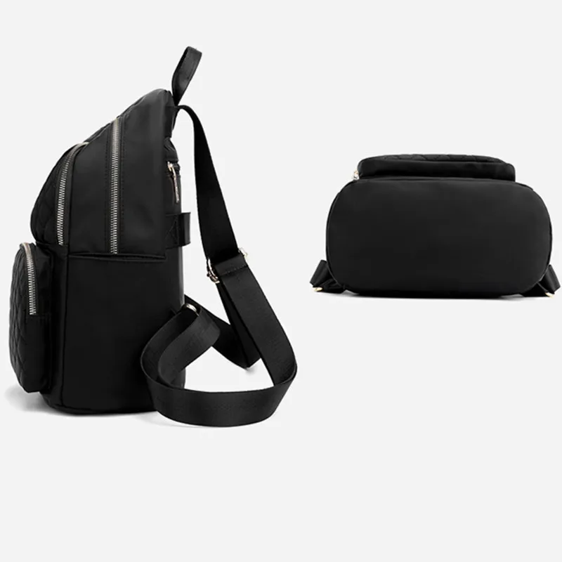  Backpack Women fashion Mochila trend Canvas Backpack waterproof School Bags 4 colors traveling duff - 32980005480