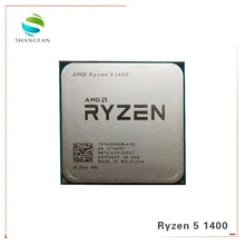 Четырехъядерный процессор AMD Ryzen 5 1400 R5 1400 3,2 ГГц YD1400BBM4KAE Socket AM4