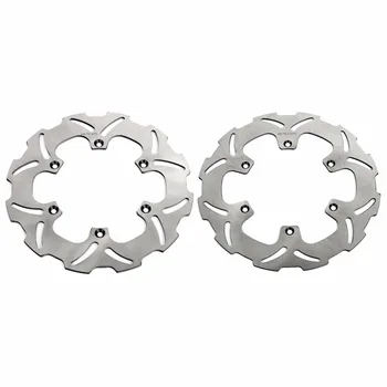

BIKINGBOY Front Rear Brake Discs Rotors Wave For YAMAHA WR YZ 125 98-00 YZ WR 250 1998 1999 2000 YZ F WR F 99 00 YZ F 426 2000
