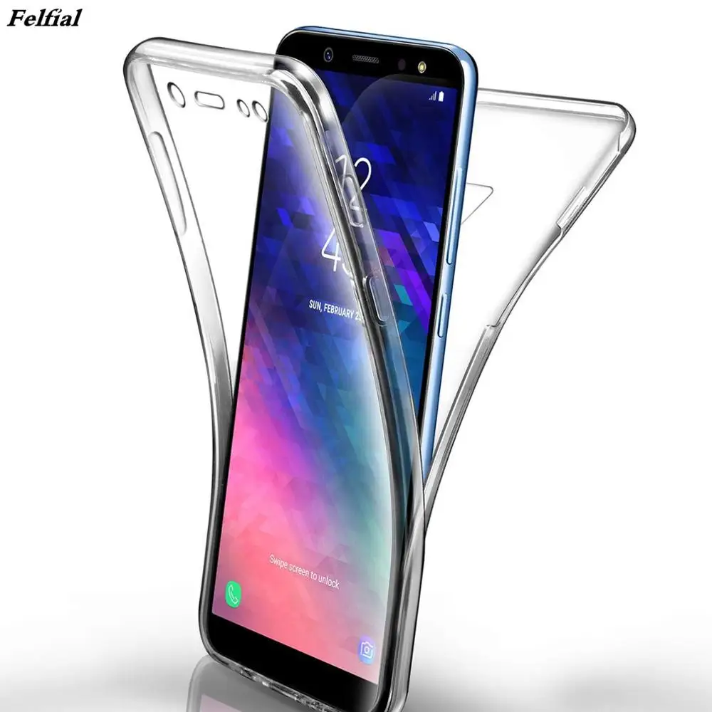 

360 Degree Full Body Clear Case for Huawei Honor Mate 20 10 Lite P8 Lite 2017 p30 P20 P10 P9 mini P Smart 2019 Soft TPU Cover