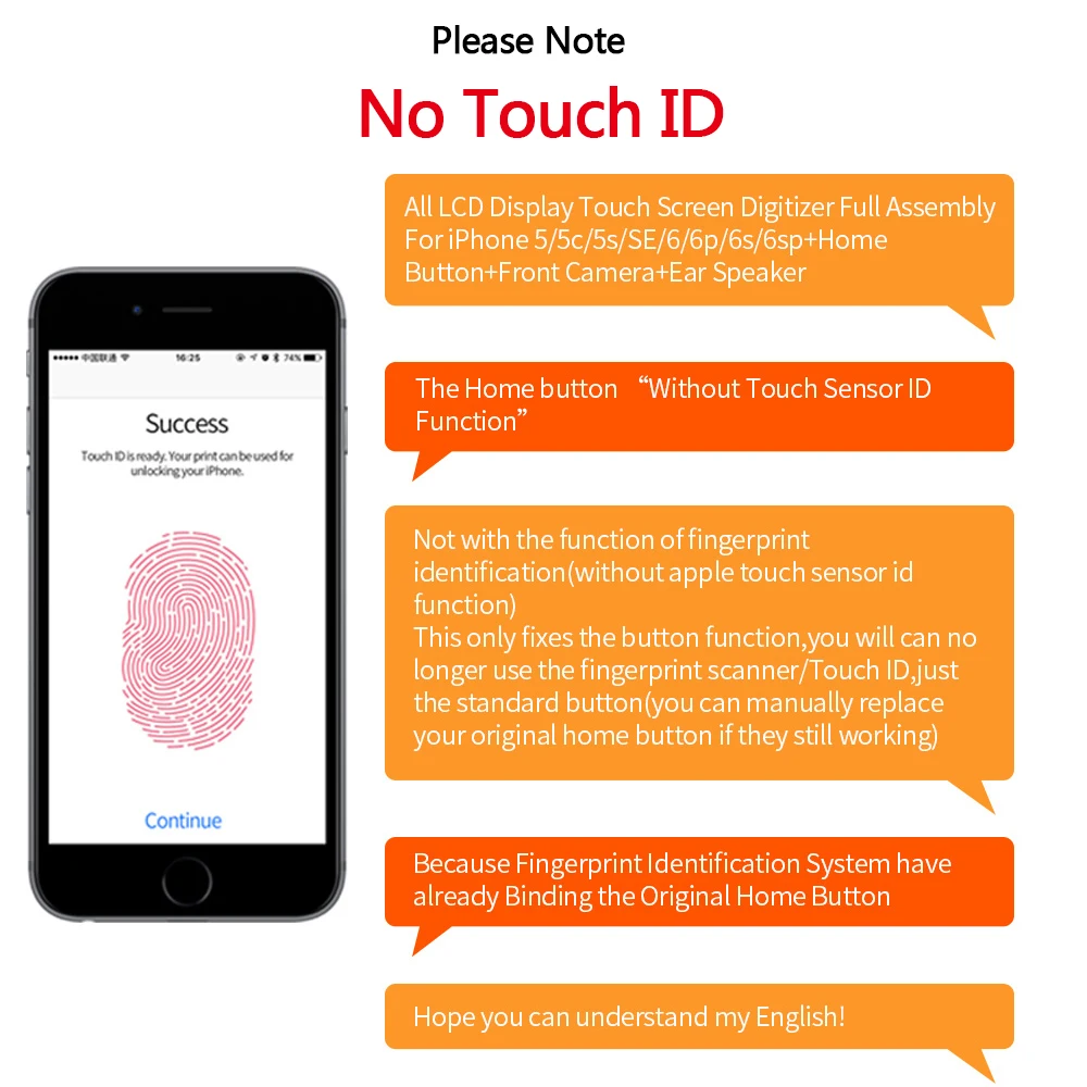 Полная сборка для iPhone 7 ЖК дисплей с камерой динамик 8 Plus экран замена 3D Touch