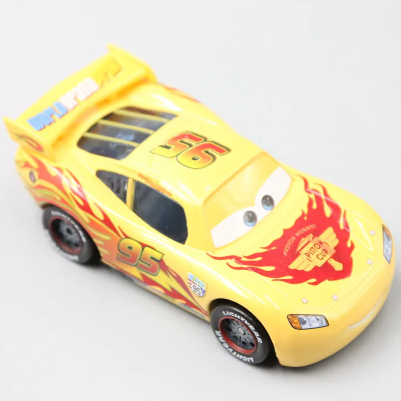 coche amarillo rayo mcqueen