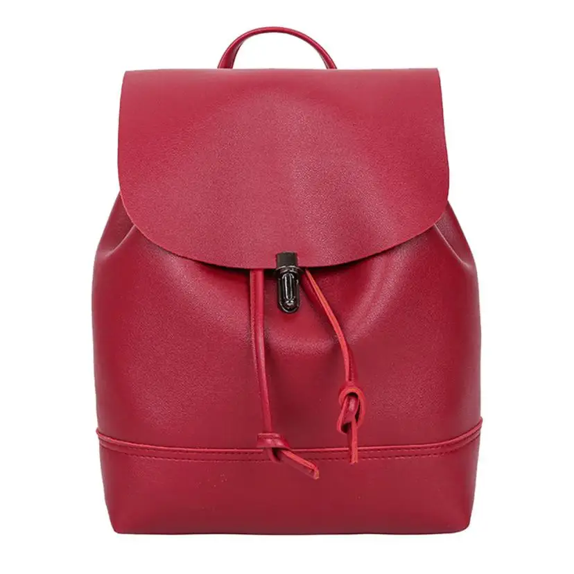 Модный женский рюкзак высокого качества, Молодежные кожаные рюкзаки для девочек-подростков, женская школьная сумка на плечо, рюкзак Mochila# YL - Цвет: I