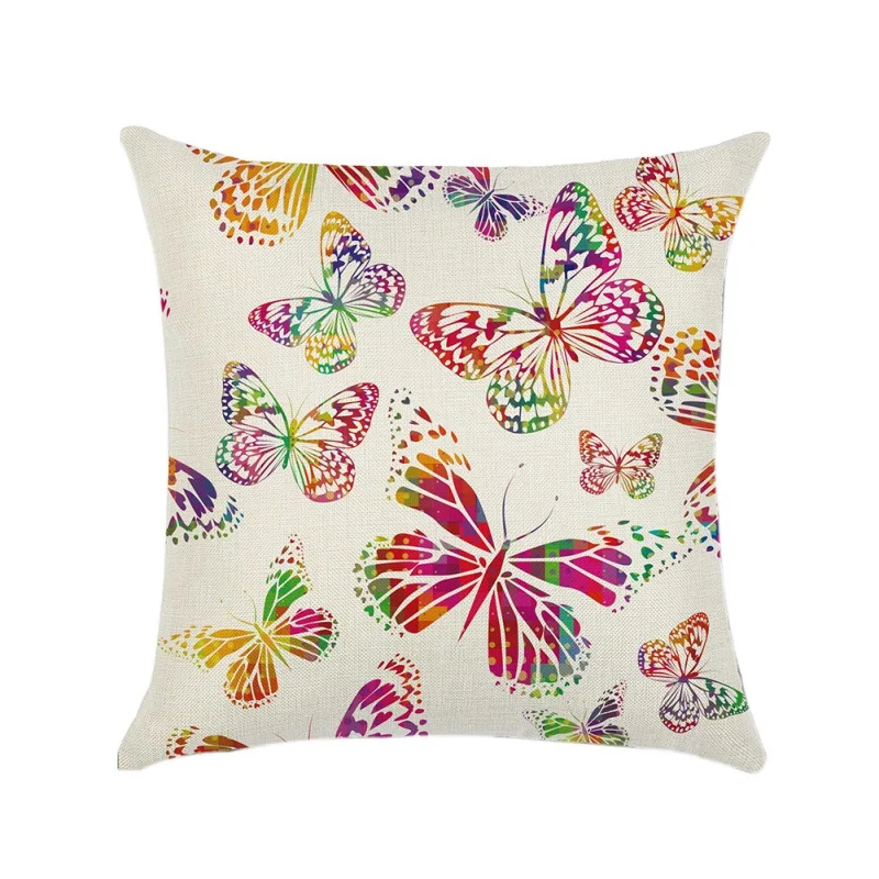 Pillowcase Creative Cartoon Symphony Butterfly Pillow Case Gift Cushions Pillow Cute Fresh Ideas