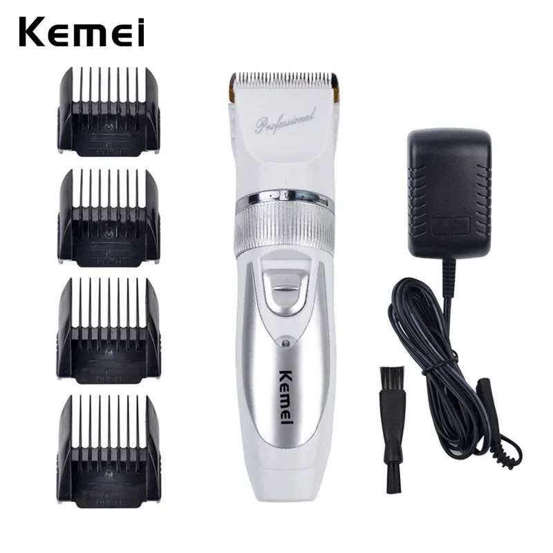 Kemei Professional Hair Clipper Titanium Blade Cutter Hair Trimmer Shaver Razor Beard Shaving