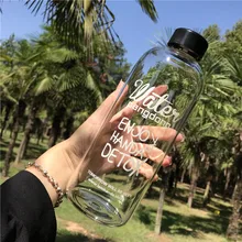 

Bontec New Water Bottle 600/1000ML Portable Flip Top Lid Direct Drinking Plastic Water Bottle For Outdoor Sport Camping Hiking