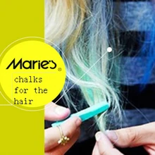 12/24/36/48 цветные мелки для волос глиняные куклы Пастель картина; удобная и креативная Краска Для Волос Мелки без спирта канцелярских принадлежностей