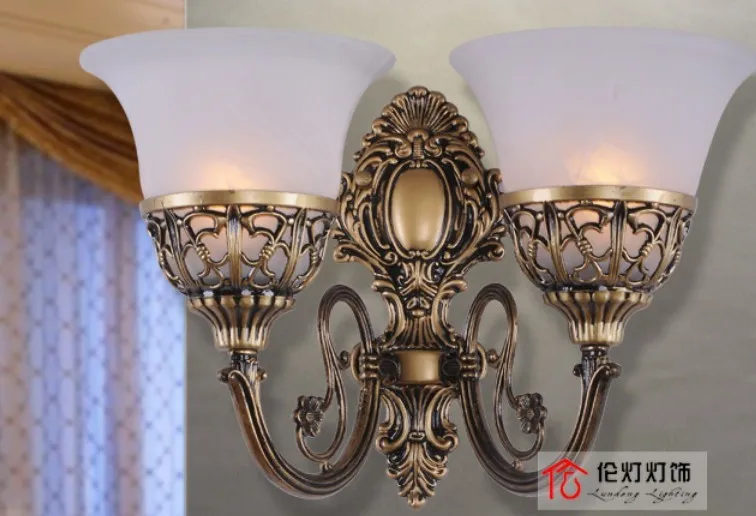 

EMS FREE SHIPPING Lighting lamps wall lamp fashion antique rustic bed-lighting corridor wall lamp fd801