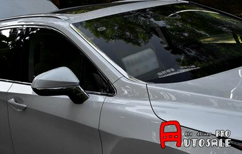 

For LEXUS RX200t RX450h 2016 2pcs Stainless Front Windshield Glass Strip Molding Trim Chrome Auto Accessories !!New Arrival