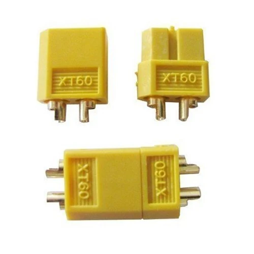 Nylon and gold plated spring XT60 Connector Pairs - Male/Female Pair | Обустройство дома