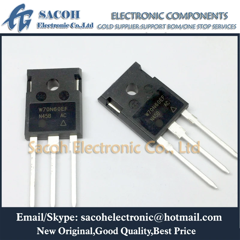 

New Original 5PCS/Lot SIHW70N60EF W70N60EF OR SIHW73N60E W73N60E OR SIHW61N65EF W61N65EF TO-247 70A 600V Power MOSFET