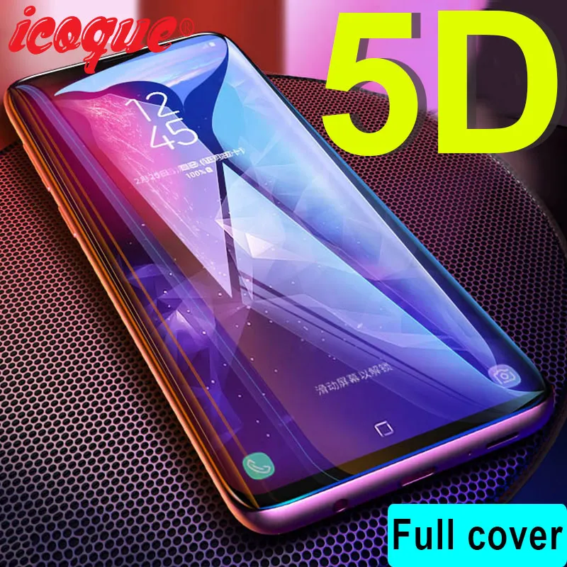 5D Стекло для samsung Galaxy A8 A6 A7 A9 J8 J6 J4 Plus Экран протектор 3D закаленное Стекло для samsung A50 A30 M30 A5 J5