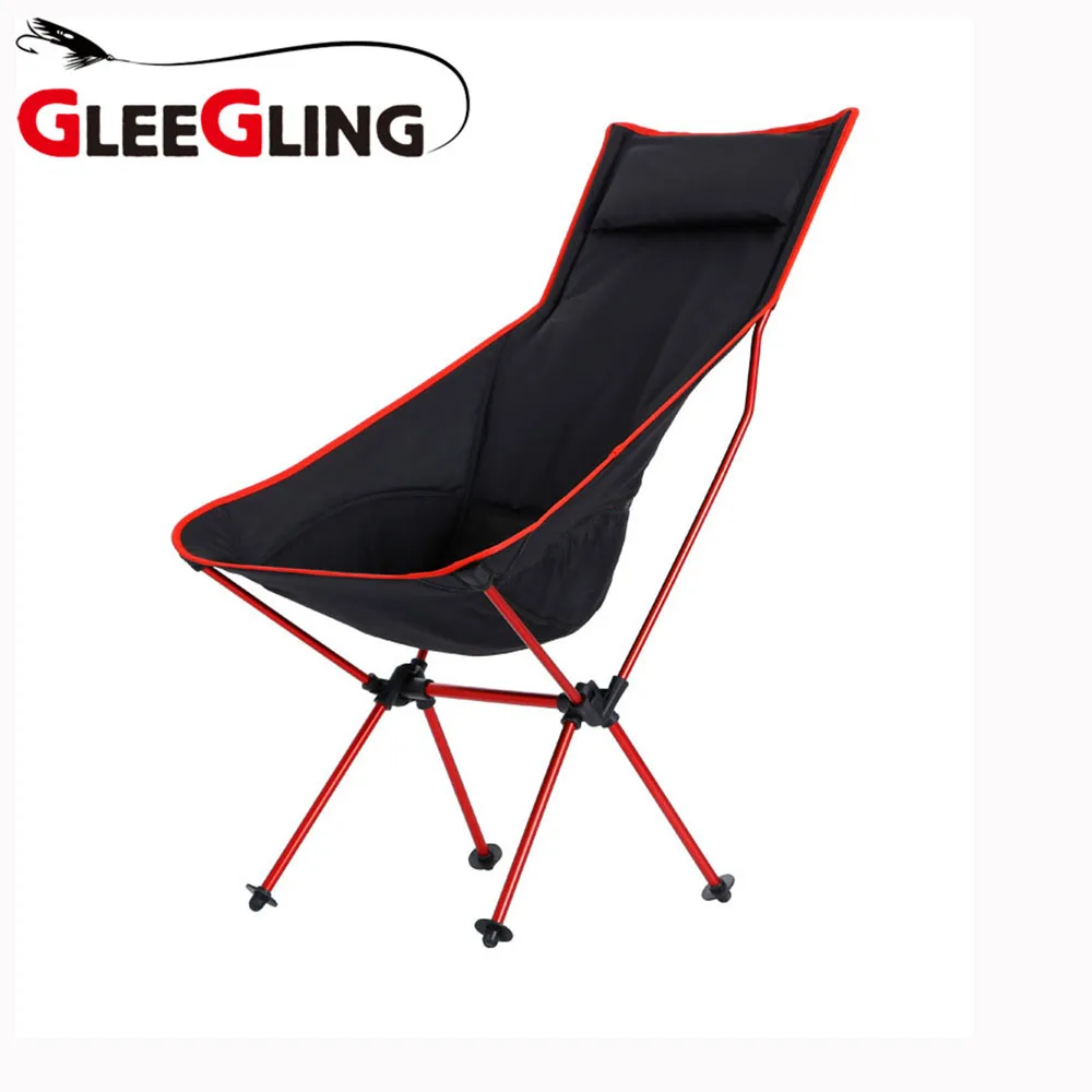 

GLEEGLING FLC06 Outdoor Beach Fishing Chair 600D Cadeira Campismo Camping for Garden/Beach/Travelling Folding Camping Stool