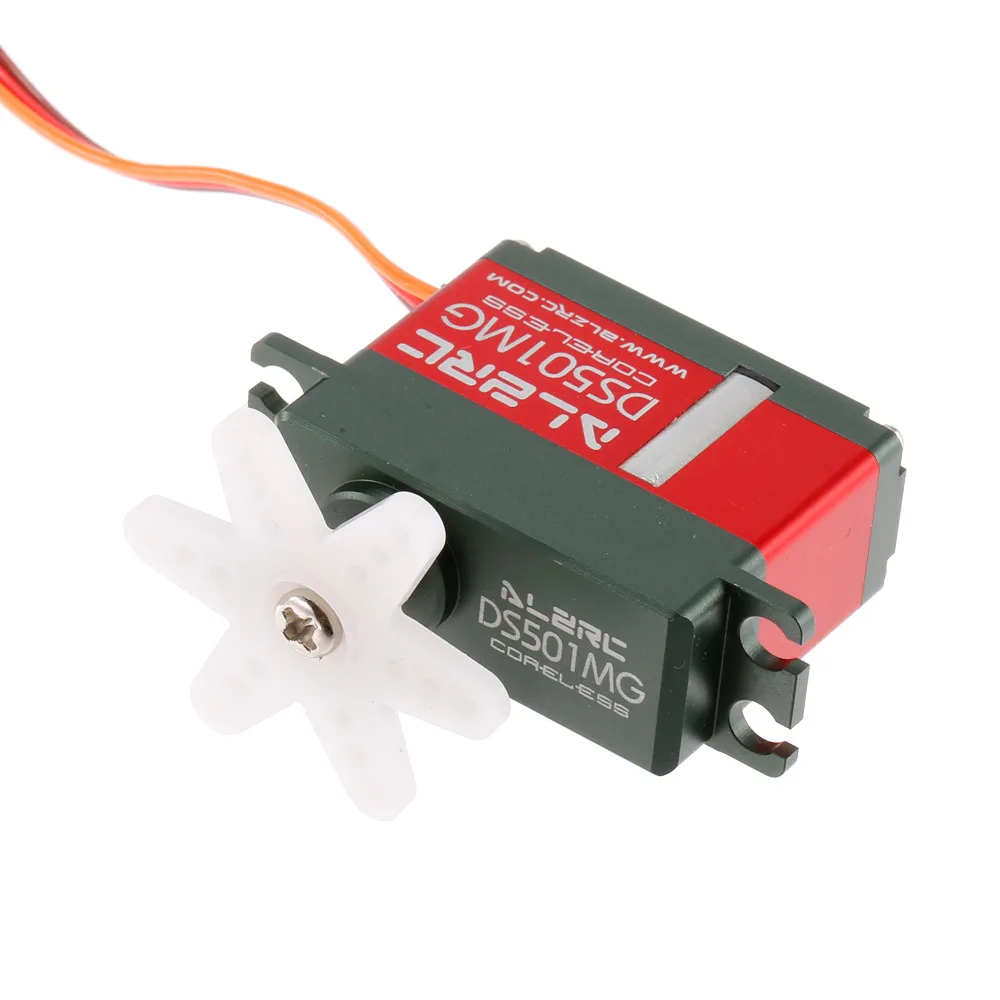 

DS501MG Coreless Motor Tail Servo for ALZRC Devil 380 420 450 Fast SAB Goblin 380 RC Helicopter