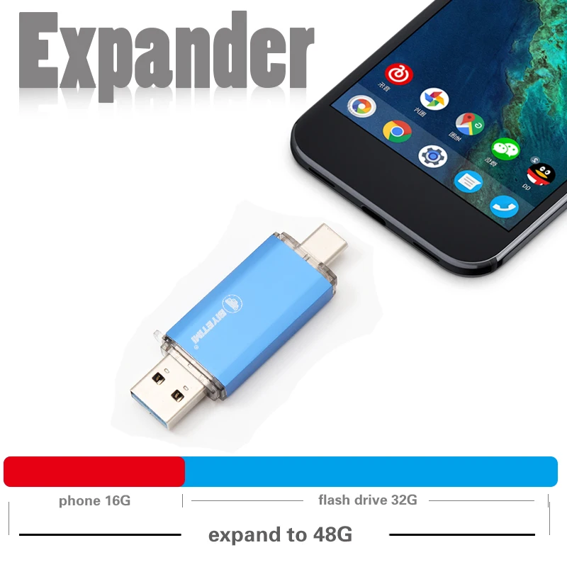 Новинка 2019 флеш накопитель type c 16 ГБ 32 64 реальная емкость 3 0 otg stick|USB